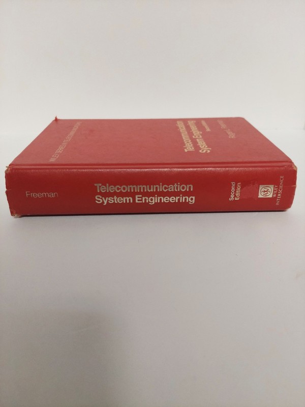 Telecommunication System Engineering 2nd Edition - Wiley Series Book R. Freeman gallery
