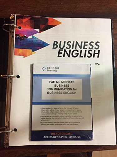 Business English, Seefer, Carolyn