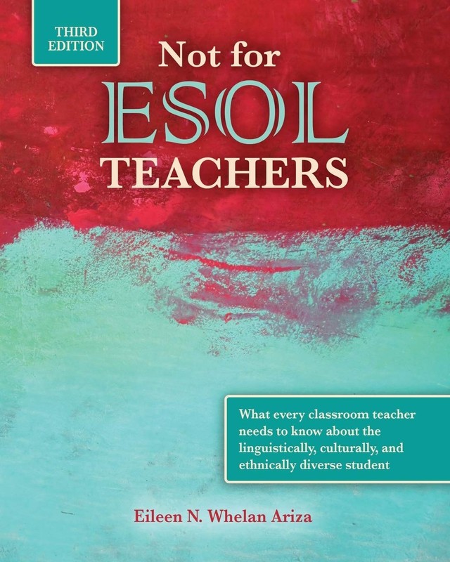 NOT FOR ESOL TEACHERS BY Eileen Ariza PAPERBACK **ACCEPTABLE**