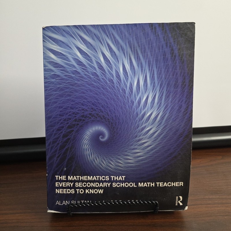 Studies in Mathematical Thinking and Learning Ser.: Mathematics That Every…