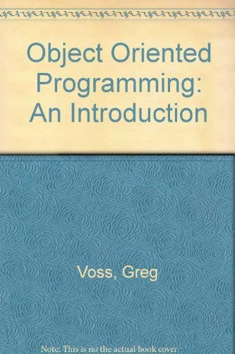Object-Oriented Programming: An Introduction