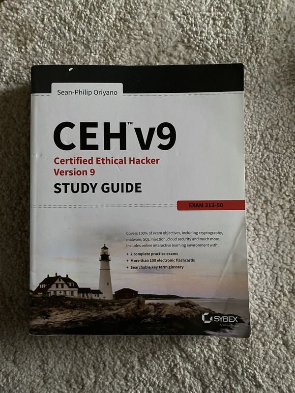 CEH v9: Certified Ethical Hacker Version 9 Study Guide by Sean Philip Oriyano