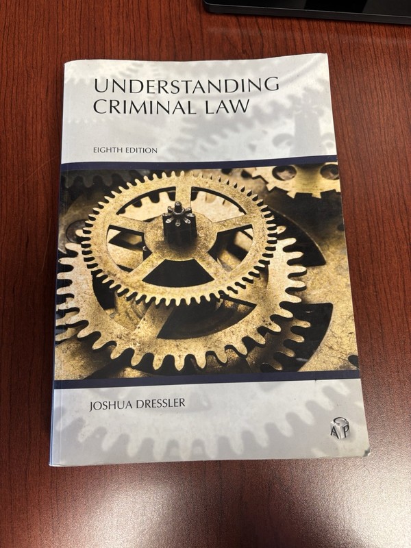 Understanding Criminal Law by Joshua Dressler (2018, Trade Paperback)