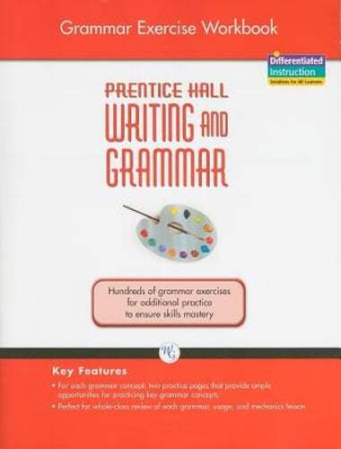 Writing and Grammar Exercise Workbook 2008 Gr8 by Prentice Hall: Used