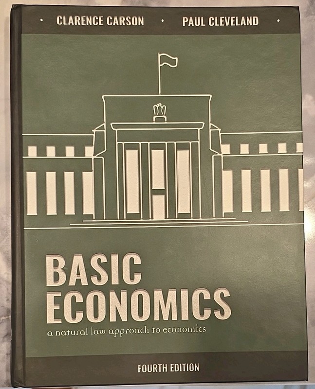 Basic Economics Fourth Edition Hardcover by Carson & Cleveland Boundary Stone