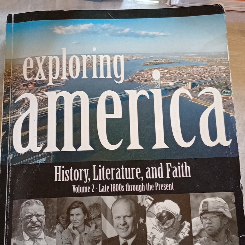 Exploring America Volume 2 Textbook by Ray Notgrass, Paperback, English, History
