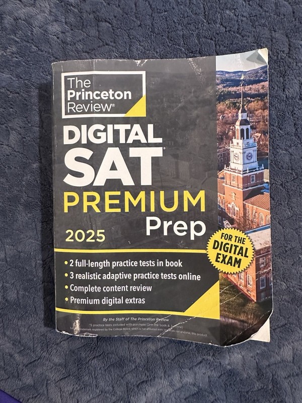 Princeton Review Digital SAT Premium Prep 2025 College Test Preparation Ser.: