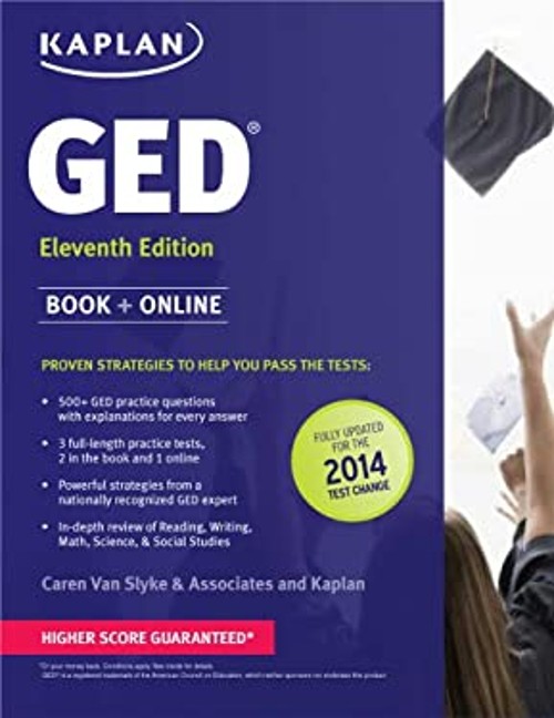 New GED® Test Strategies, Practice, and Review with 2 Practice Te