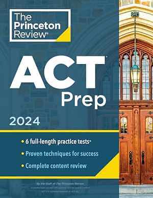 Princeton Review ACT Prep, – Paperback, by The Princeton Review – Acceptable