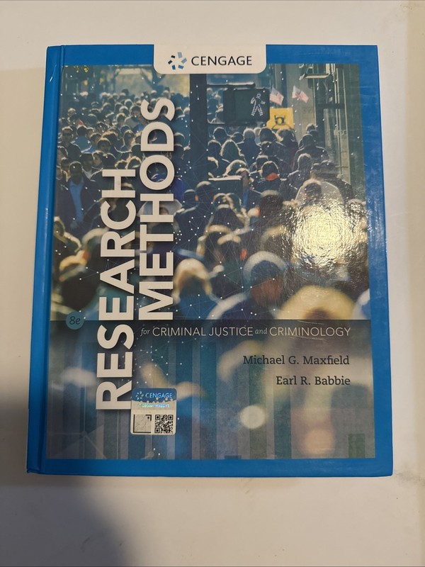 Research Methods For Criminal Justice&Criminology Michael Maxfield, Earl Babbie￼