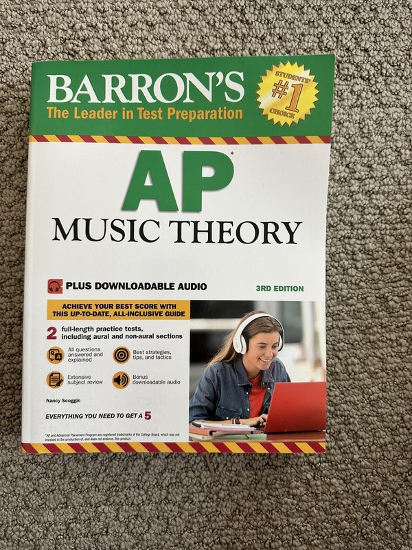 AP Music Theory : With Downloadable Audio Files by Nancy Fuller Scoggin…