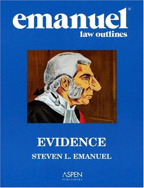 Evidence Paperback Steven L. Emanuel