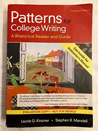 patterns for college writing, Stephen R. Mandell