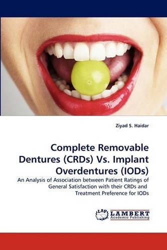 Ziyad S Haidar Complete Removable Dentures (Crds) vs. Im (Paperback) (UK IMPORT)