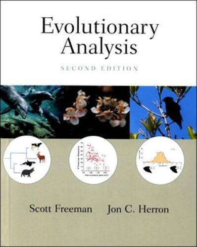 Evolutionary Analysis (2nd Edition) – Hardcover By Freeman, Scott – GOOD