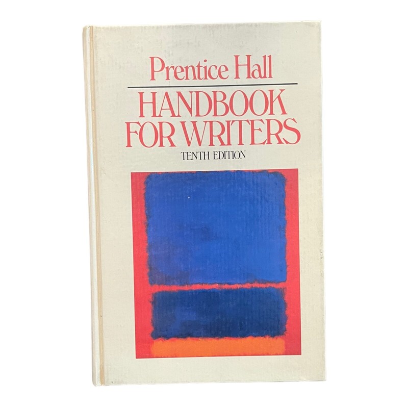 Handbook For Writers Tenth Edition Prentice Hall 1988