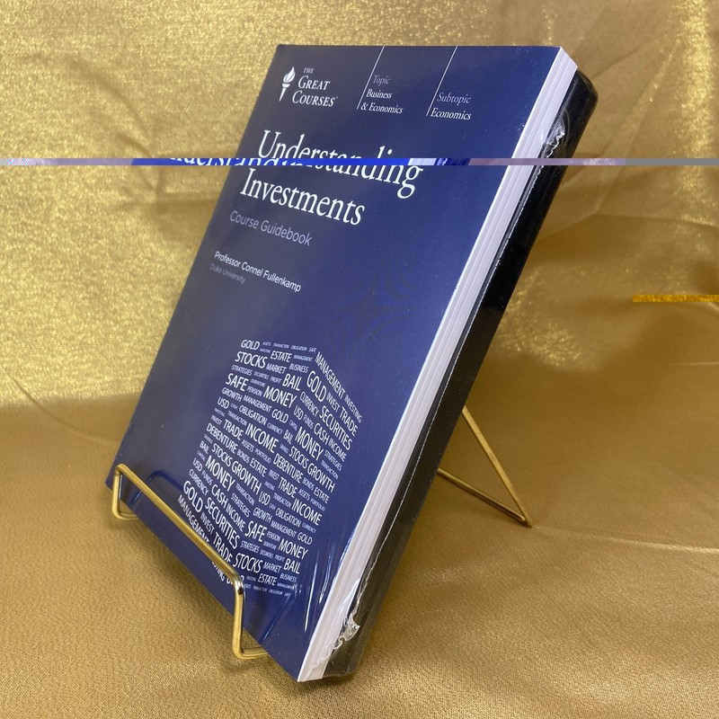 THE GREAT COURSES - Understanding Investments 4 DVDS & GUIDEBOOK NEW/SEALED gallery