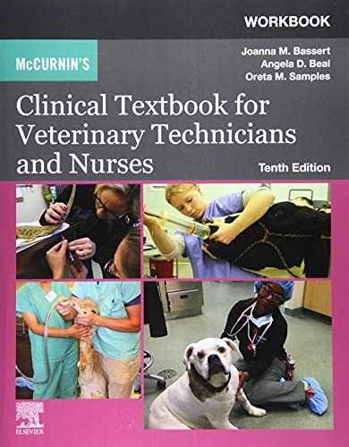 Workbook for McCurnin’s – Paperback, by Bassert VMD Joanna – Very Good z