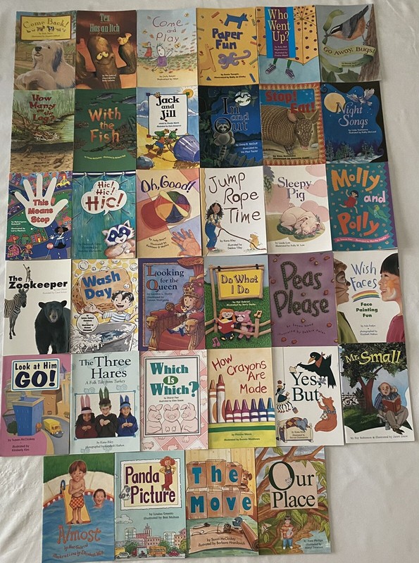 Scott Foresman Leveled Readers Set 34 Books Grade 1 SFLRS4 – VG