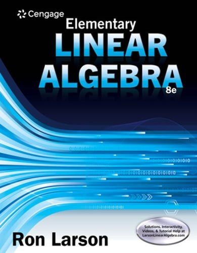 Elementary Linear Algebra by Charles Larson: Used