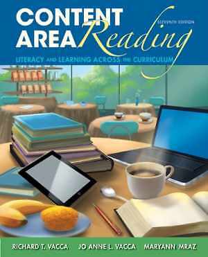Content Area Reading: Literacy – Hardcover, by Vacca Richard T.; – Acceptable