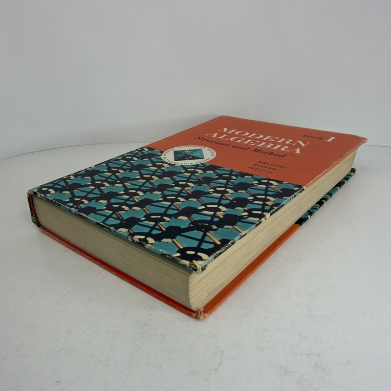 Modern Algebra: Structure and Method Book 1 Teacher’s Manual 1962 Hardcover gallery