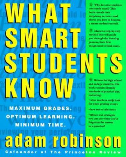What Smart Students Know: Maximum Grades. Optimum Learning. – ACCEPTABLE