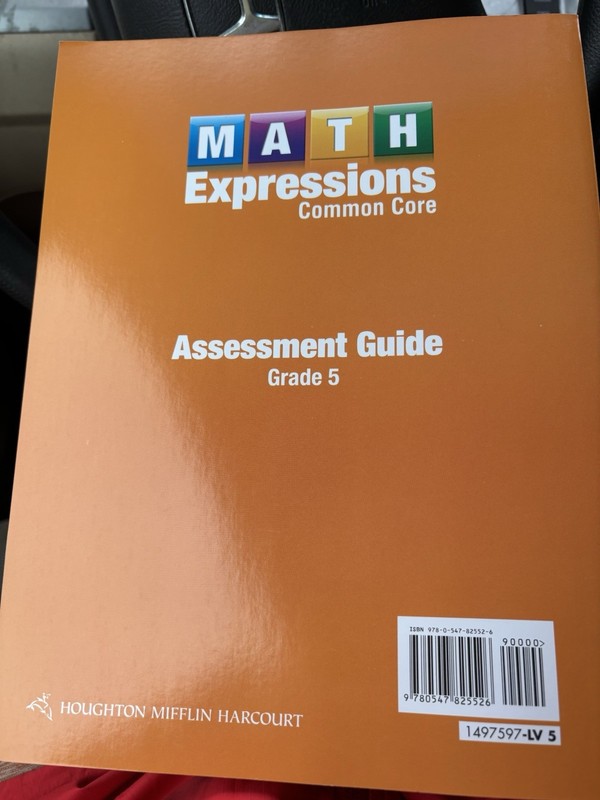 Math Expressions: Teacher Assessment Guide Grade 5 gallery
