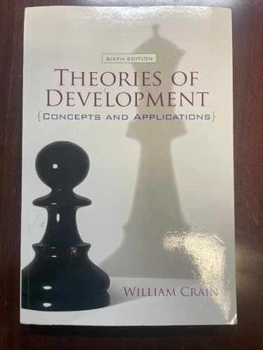 Theories of Development: Concepts – Paperback, by Crain William – Very Good z
