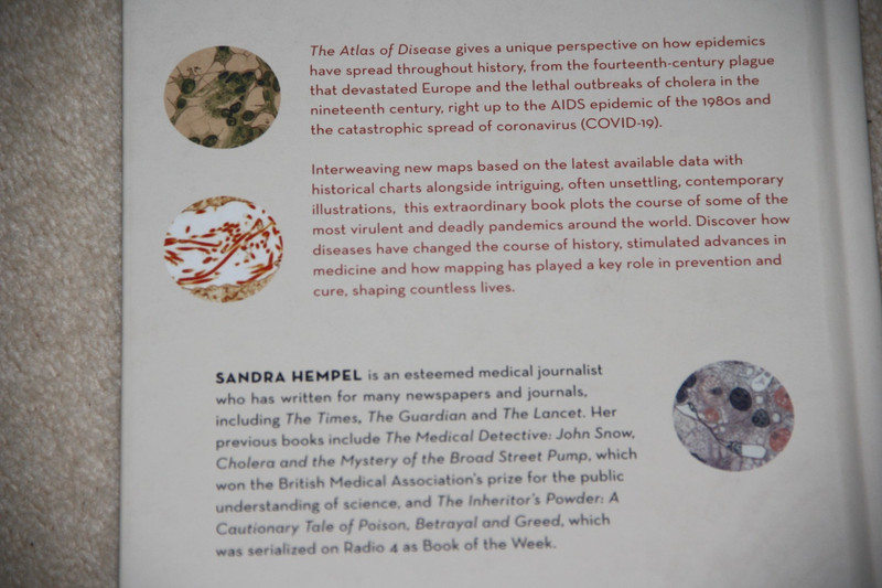 THE ATLAS OF DISEASE Sandra Hempel History of Mankind's Infections H/B 2020 Ed gallery