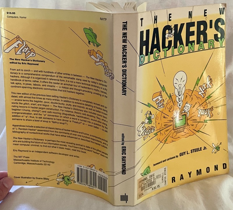 New Hacker’s Dictionary by Eric S. Raymond (1991, Trade Paperback)