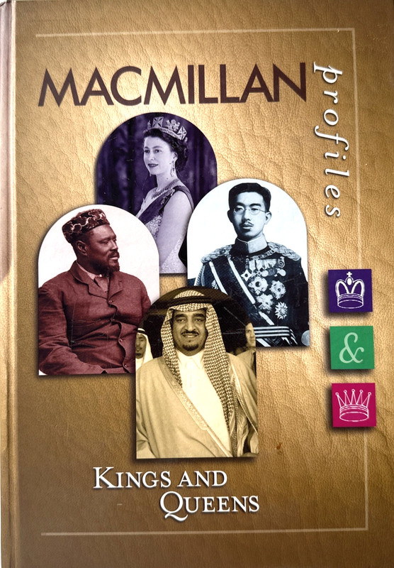 MACMILLAN PROFILES SERIES : KINGS AND QUEENS *MINT*