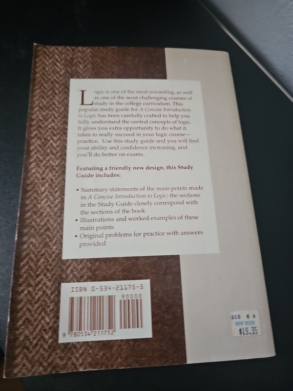 Philosophy Ser.: Concise Introduction to Logic by Patrick J. Hurley (1993, Trade gallery