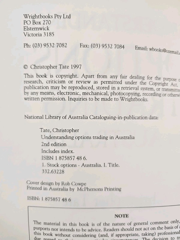 Understanding Options Trading In Australian Markets AND Trading Stock gallery
