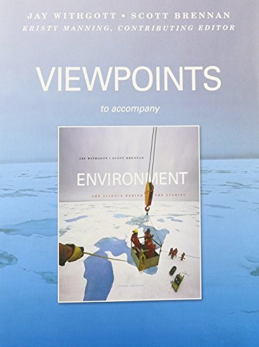 VIEWPOINTS By Jay H. Withgott *Excellent Condition*