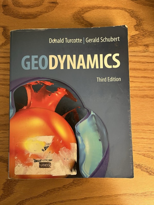 Geodynamics by Donald L. Turcotte and Gerald Schubert (2014, Trade Paperback)