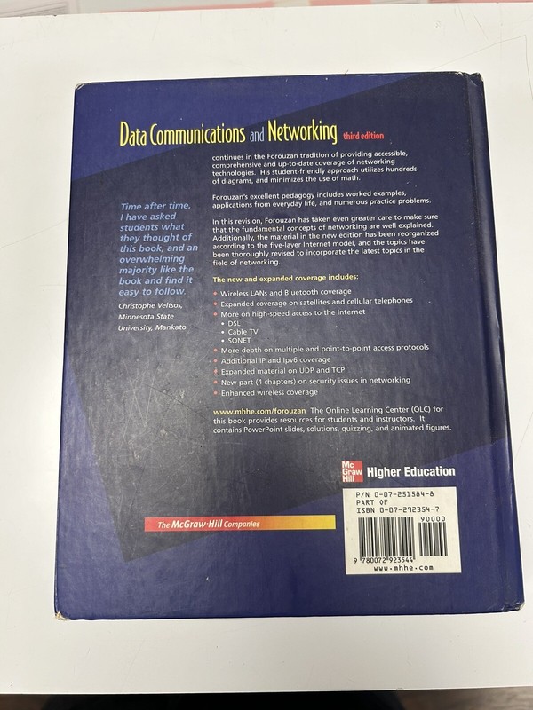 Data Communications and Networking by Forouzan, Behrouz A.; Fegan, Sophia Chung gallery