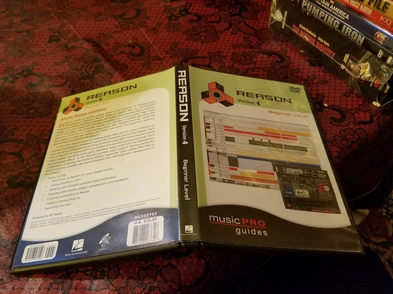 Reason 4 Beginner Level : Music Pro Guides (2008, DVD)