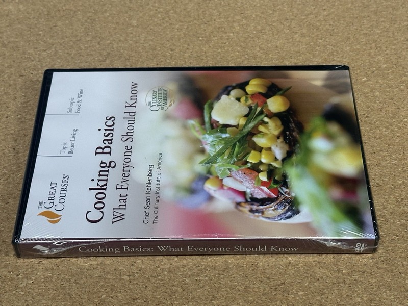 Cooking Basics: What Everyone Should Know The Great Courses DVD Kahlenberg gallery