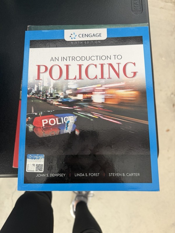Mindtap Course List Ser.: Introduction to Policing by Steven B. Carter, John S.