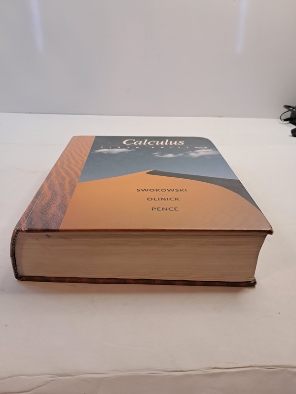 Calculus Sixth Edition Swokowski Olinick Pence Hardcover Textbook Mathematics gallery