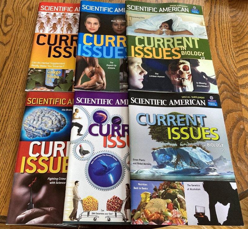 Scientific American Current Issues in Biology Vol. 1-6