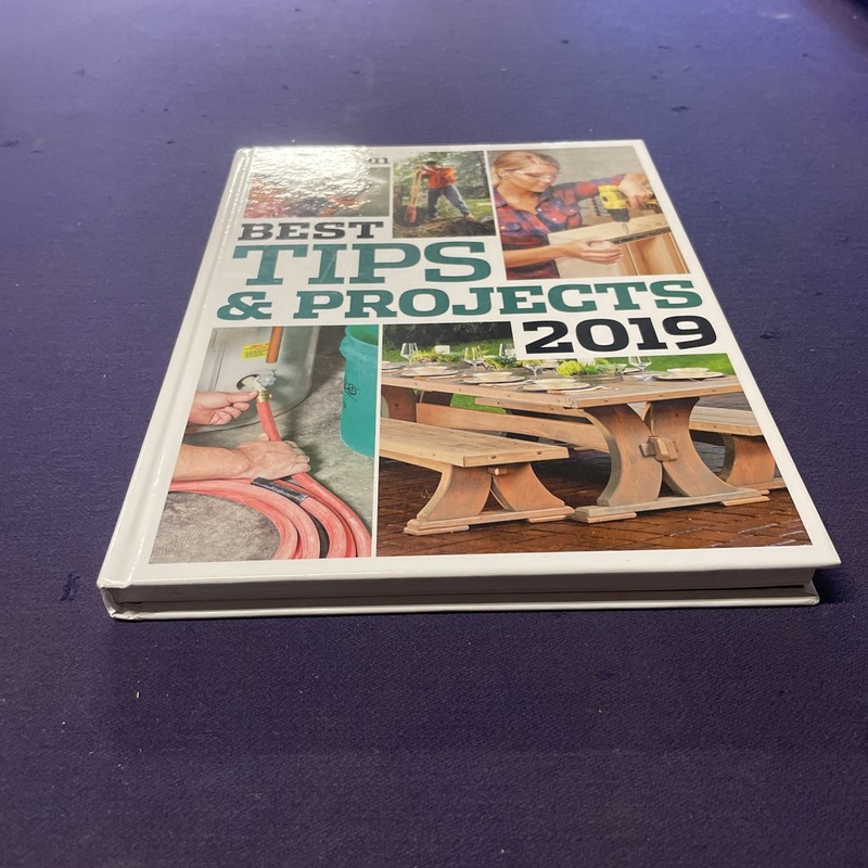 NEW BOOK - FAMILY HANDYMAN BEST TIPS and & PROJECTS 2019 (2019) - HARDCOVER BOOK