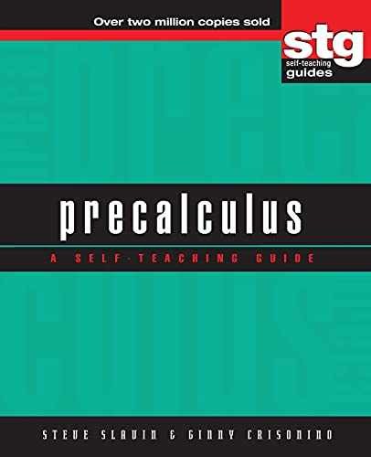 Precalculus: A – Paperback, by Slavin Steve; Crisonino – Acceptable n