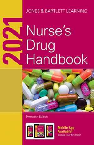 2021 Nurse’s Drug Handbook – Paperback, by Jones & Bartlett Learning – Very Good