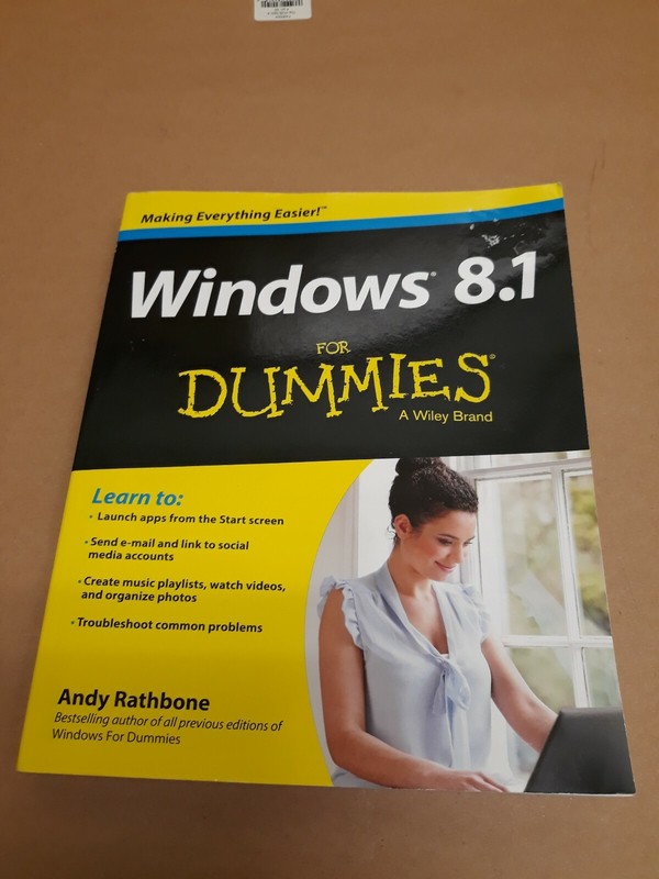 Windows 8.1 for Dummies by Andy Rathbone (2013, Paperback)