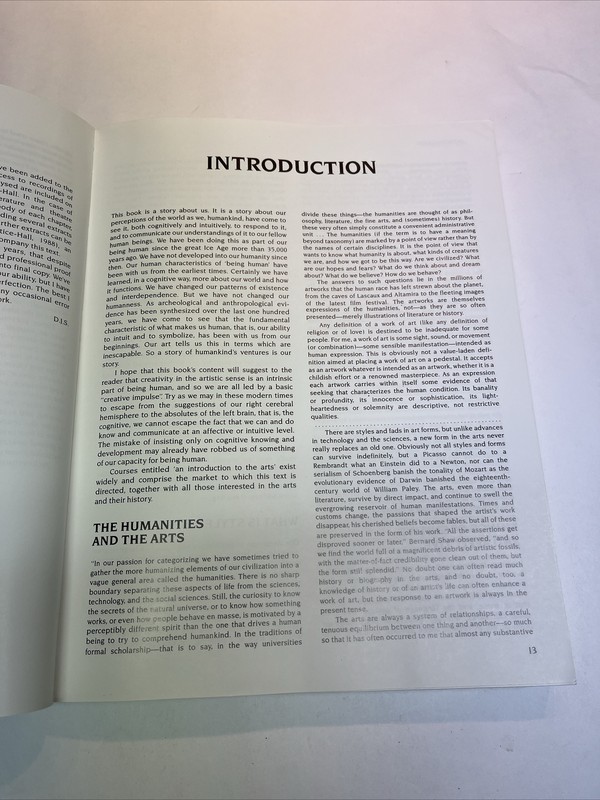 The creative impulse - an introduction to the arts by Dennis J Sporre 2nd edi... gallery