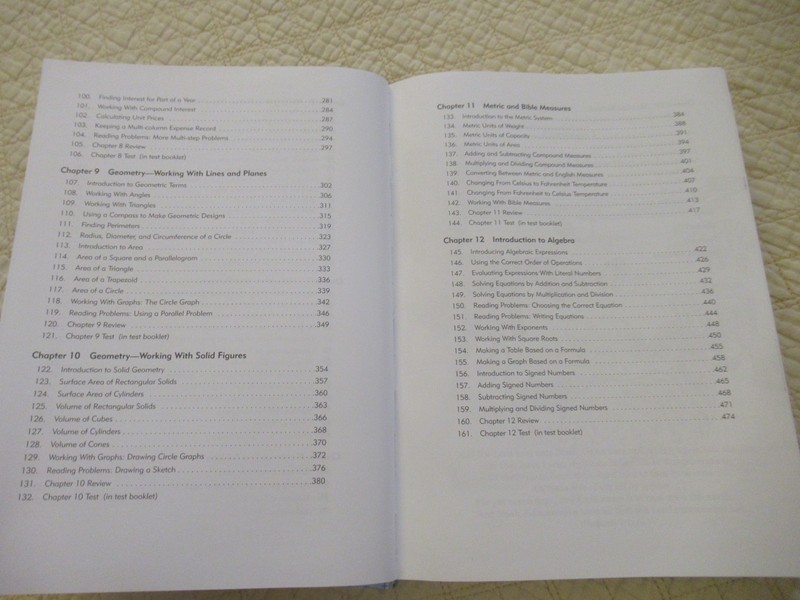 Mastering Mathematics 7 Student Hardcover Textbook (Rod and Staff Publishers) gallery