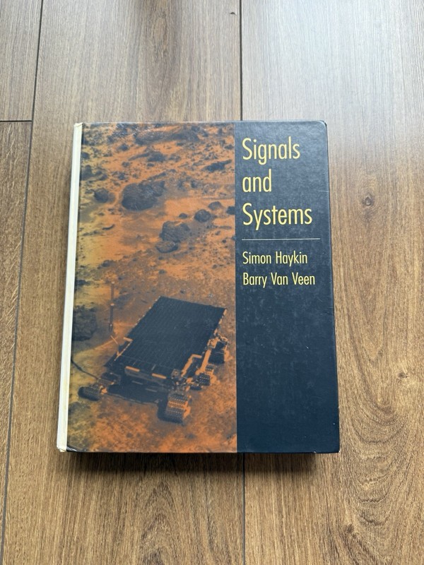 Signals and Systems Hardcover Barry, Haykin, Simon Van Veen