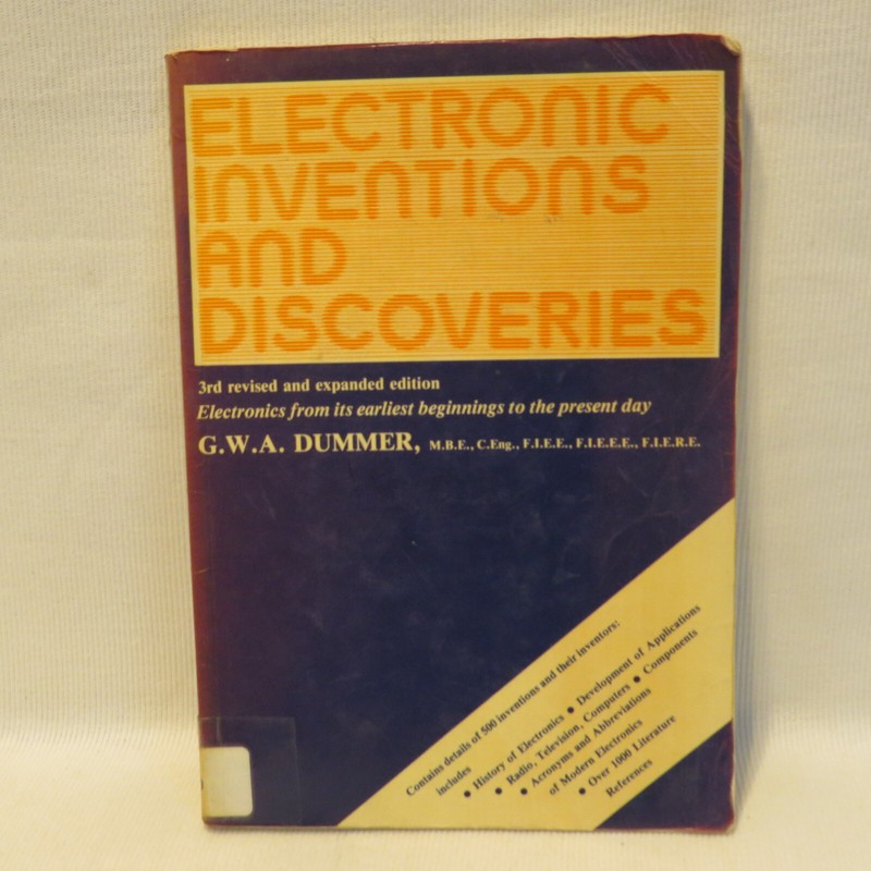 Electronic Inventions and Discoveries: Electronics, 3rd 1983 – Cool History Ref.